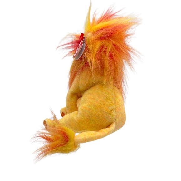 Ty Beanie Baby Babies 2000 Bushy The Lion with Colorful Mane RETIRED - Picture 4 of 10